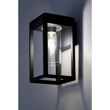 Aplica exterior Zernest negru Rabalux 77085, 1xE27, IP54