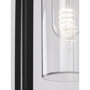 Aplica exterior Zernest negru Rabalux 77085, 1xE27, IP54