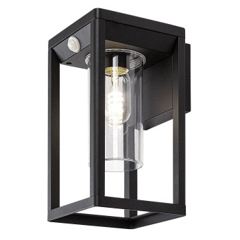 Aplica exterior Zernest negru Rabalux 77086, 1xE27, IP54