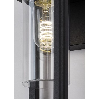Aplica exterior Zernest negru Rabalux 77086, 1xE27, IP54