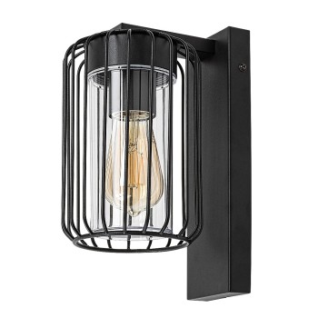 Aplica exterior Tarpa negru Rabalux 77106, 1xE27, IP44