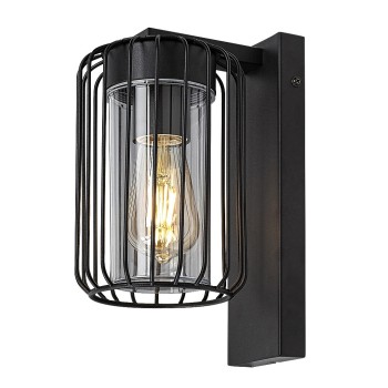 Aplica exterior Tarpa negru Rabalux 77106, 1xE27, IP44