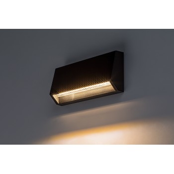 Aplica exterior LED Ibar negru Rabalux 77109, 3W, IP54