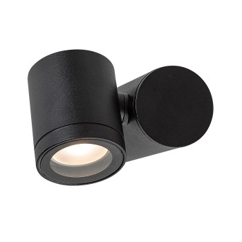 Aplica exterior Enol negru Rabalux 77110, 1xGU10, IP44