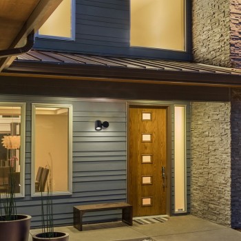 Aplica exterior Enol negru Rabalux 77110, 1xGU10, IP44