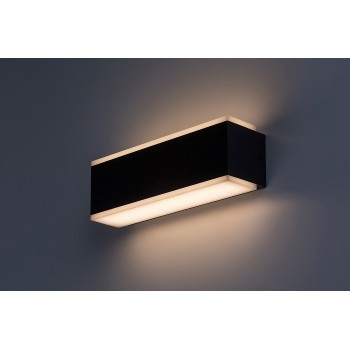 Aplica exterior LED Mataro negru Rabalux 77114, 12W, IP54