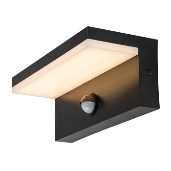 Aplica exterior LED Zaragoza negru Rabalux 77115, 9W, IP54