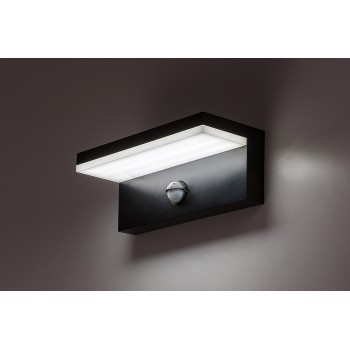 Aplica exterior LED Zaragoza negru Rabalux 77115, 9W, IP54
