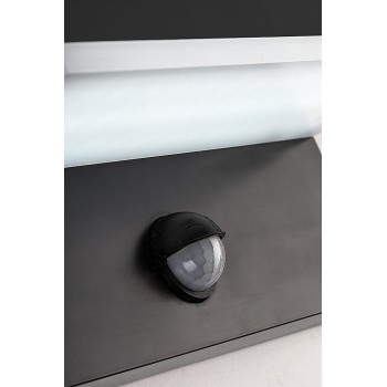 Aplica exterior LED Zaragoza negru Rabalux 77115, 9W, IP54