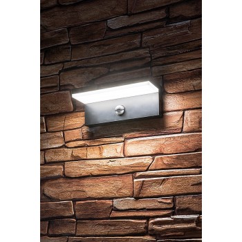 Aplica exterior LED Zaragoza negru Rabalux 77115, 9W, IP54