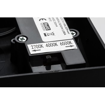 Aplica exterior LED Batida negru Rabalux 77117, 9W, IP54, 2700.4K