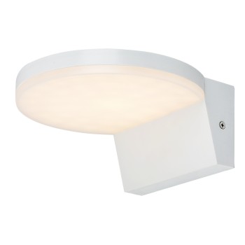 Aplica exterior LED Batida alb Rabalux 77118, 9W, IP54, 2700.4K