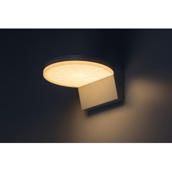 Aplica exterior LED Batida alb Rabalux 77118, 9W, IP54, 2700.4K