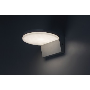 Aplica exterior LED Batida alb Rabalux 77118, 9W, IP54, 2700.4K