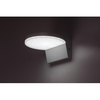 Aplica exterior LED Batida alb Rabalux 77118, 9W, IP54, 2700.4K
