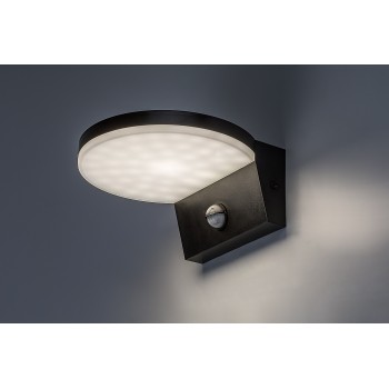Aplica exterior LED Batida negru Rabalux 77119, 9W, IP54, 2700.4K