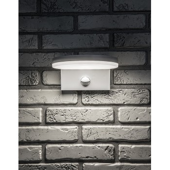 Aplica exterior LED Batida alb Rabalux 77120, 9W, IP54, 2700.4K