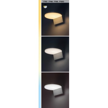 Aplica exterior LED Batida alb Rabalux 77120, 9W, IP54, 2700.4K