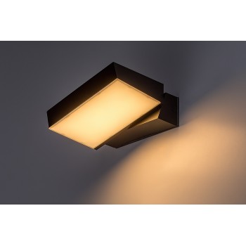 Aplica exterior LED Laxa negru Rabalux 77121, 14W, IP54