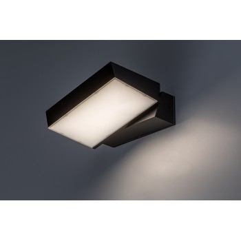 Aplica exterior LED Laxa negru Rabalux 77121, 14W, IP54