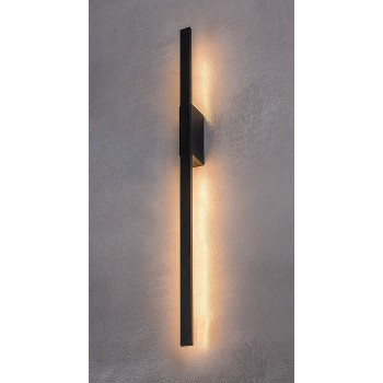 Aplica exterior LED Kelebia negru Rabalux 77125, 12W, IP44