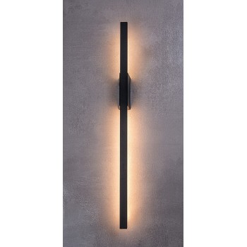 Aplica exterior LED Kelebia negru Rabalux 77125, 12W, IP44