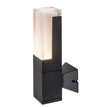 Aplica exterior LED Darvas negru Rabalux 77126, 7W, IP54