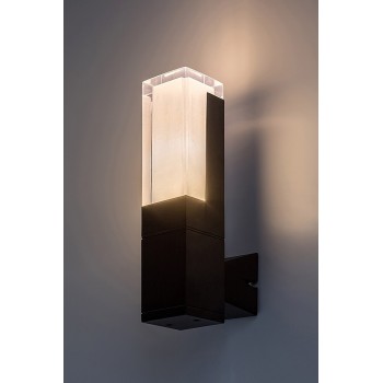 Aplica exterior LED Darvas negru Rabalux 77126, 7W, IP54