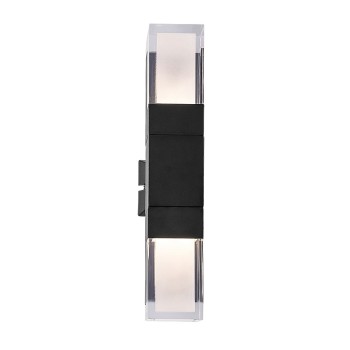 Aplica exterior LED Darvas negru Rabalux 77127, 12W, IP54