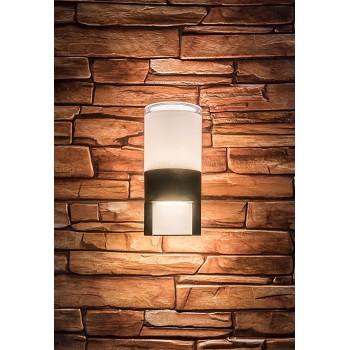 Aplica exterior LED Leitha negru Rabalux 77130, 12W, IP44