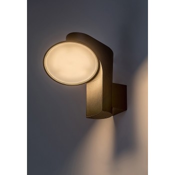 Aplica exterior LED Wengen negru Rabalux 77148, 12W, IP54