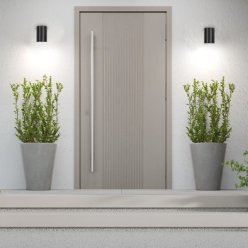 Aplica exterior LED Urfa negru Rabalux 77154, 9W, IP65