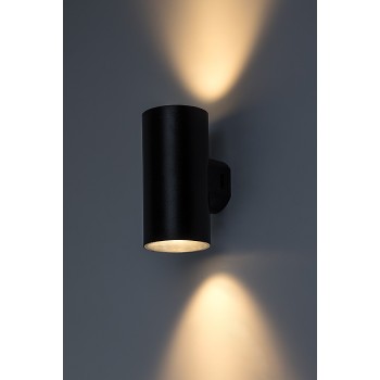 Aplica exterior LED Urfa negru Rabalux 77155, 18W, IP65