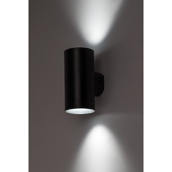 Aplica exterior LED Urfa negru Rabalux 77155, 18W, IP65