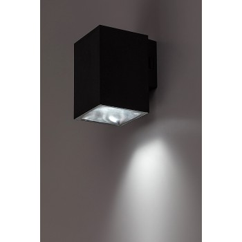 Aplica exterior LED Urfa negru Rabalux 77156, 9W, IP65