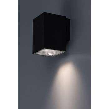 Aplica exterior LED Urfa negru Rabalux 77156, 9W, IP65