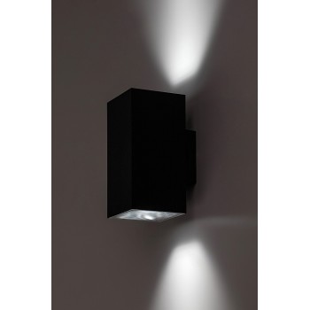 Aplica exterior LED Urfa negru Rabalux 77157, 18W, IP65
