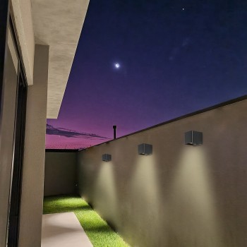 Aplica exterior LED Hallstatt antracit Rabalux 77168, 10W, IP54