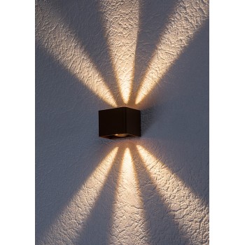 Aplica exterior LED Hallstatt maro Rabalux 77169, 10W, IP54
