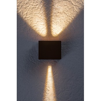 Aplica exterior LED Hallstatt maro Rabalux 77169, 10W, IP54