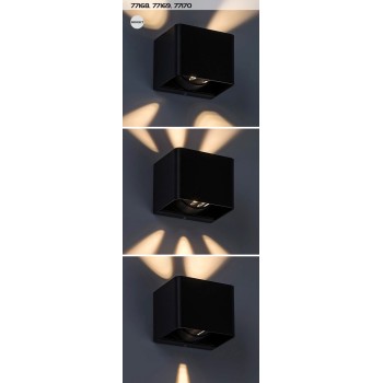 Aplica exterior LED Hallstatt maro Rabalux 77169, 10W, IP54