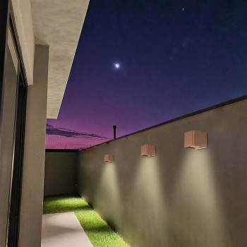 Aplica exterior LED Hallstatt maro Rabalux 77169, 10W, IP54