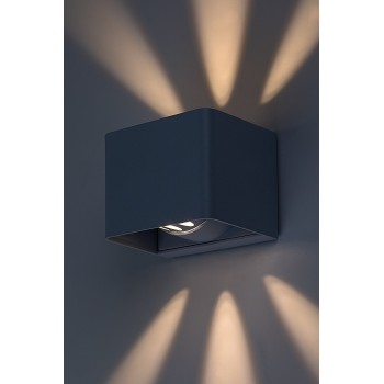 Aplica exterior LED Hallstatt gri Rabalux 77170, 10W, IP54