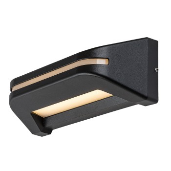 Aplica exterior LED Kobarid negru Rabalux 77174, 20W, IP54