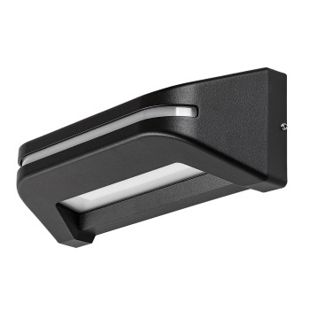 Aplica exterior LED Kobarid negru Rabalux 77174, 20W, IP54