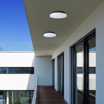 Plafoniera exterior LED Pernik negru Rabalux 7265, 24W, IP54