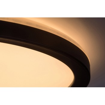 Plafoniera exterior LED Inverness negru Rabalux 7774, 15W, IP44
