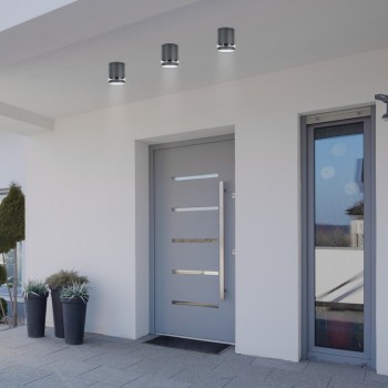 Plafoniera exterior Zombor antracit Rabalux 7817, 1xGU10, IP54