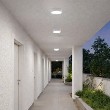 Plafoniera exterior LED Shaun Plus alb Rabalux 75071, 7W, IP44