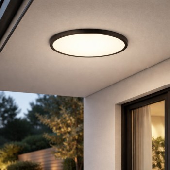 Plafoniera exterior LED Lautrec antracit Rabalux 75084, 24W, IP44